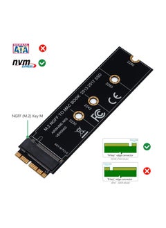 Generic M.2 SSD Solid State Drive Adapter Card for MacBook Air (2013-2017) Upgrade, Black,  - Image 5
