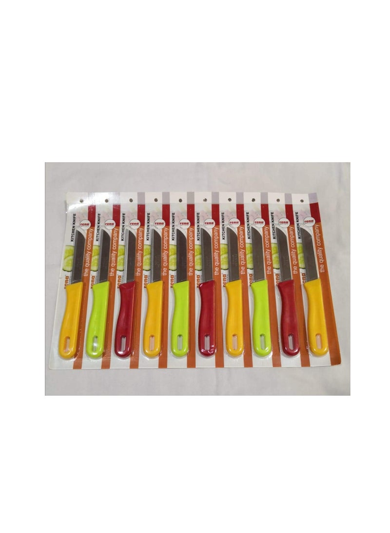 Rana Knife Set For Fruit And Vegetable Cutting