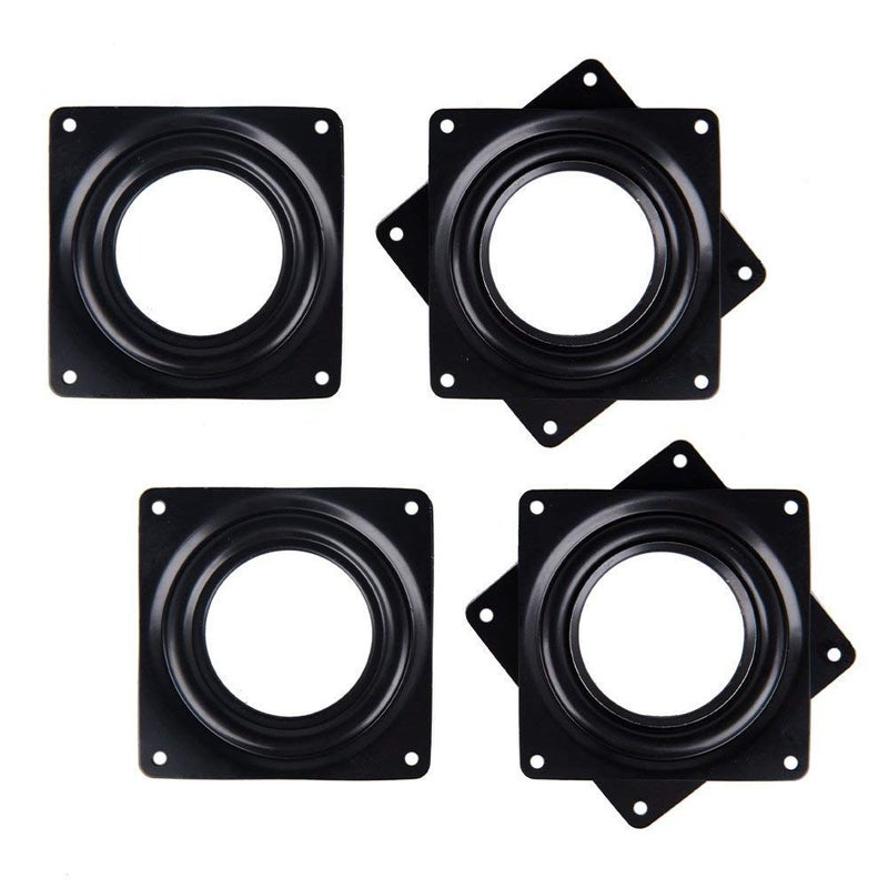 Fasmov 16 Pack 4-Inch Lazy Susan Turntable Bearings, 5/16â€ Thick Swivel Plate for Serving Trays, Kitchen Cabinet, Craft Project, Makeup Holder - Image 2