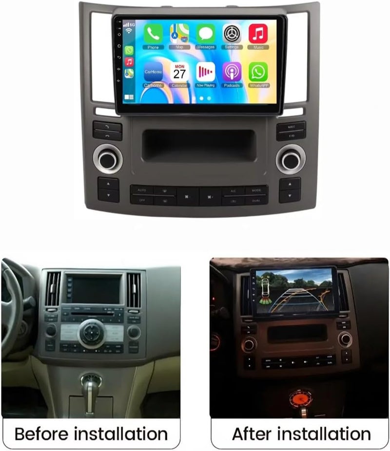 VIEREX Android Car Stereo for Infiniti FX35/FX45 (2007-2009) - Image 2