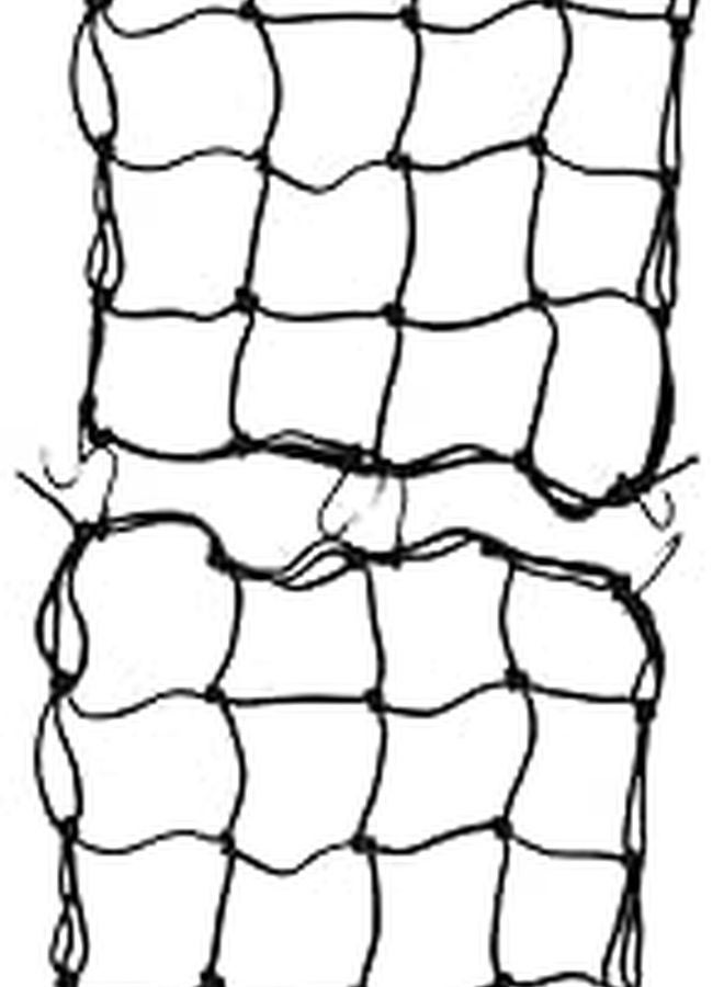 2pcs Black Cargo Net Stretchable Bungee Net for Luggage Helmets on Bikes Electric Vehicles Easy Installation - Image 1