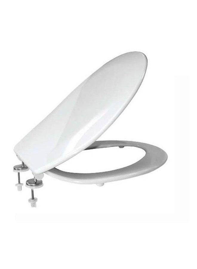 HOMESTAR WC Seat Cover Plastic White  - Image 1
