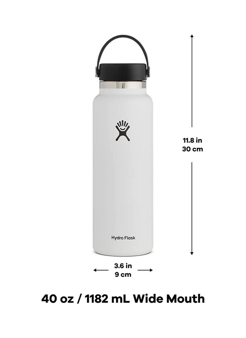 Hydro Flask - Flask - 40 Oz Water Bottle Vacuum Insulated Stainless Steel Water Bottle Flask With Leak Proof - Image 1