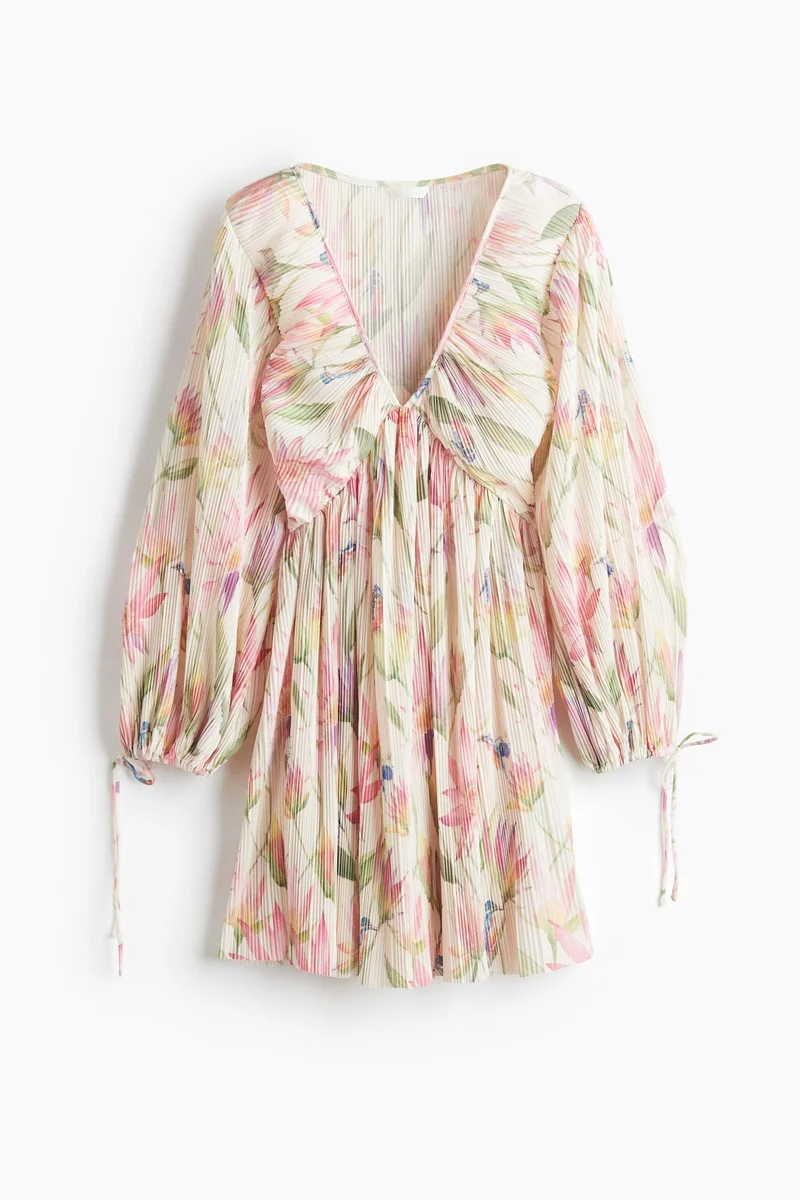 H&M Plissé dress