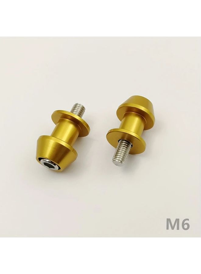 Green Motorcycle Rocker Arm Slider Shaft Bracket Screws For 6mm CNC Shaft - Image 4