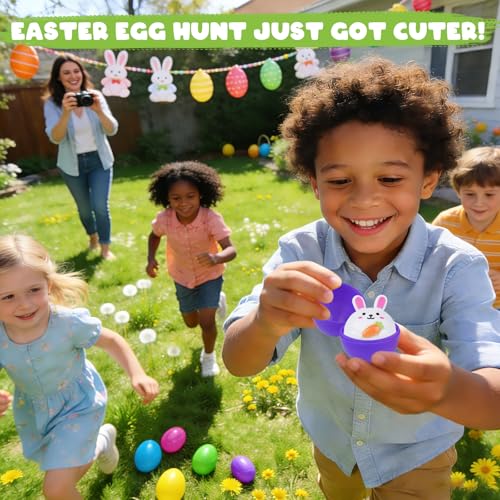 nicknack 16PCS Prefilled Easter Eggs with Toys Cars for KidsEaster Basket Stuffers Easter Egg with Pull Back Car Inside Easter Eggs for Toddlers Filled Toddlers 13 Boys Girls Classroom Prize 38 - Image 5