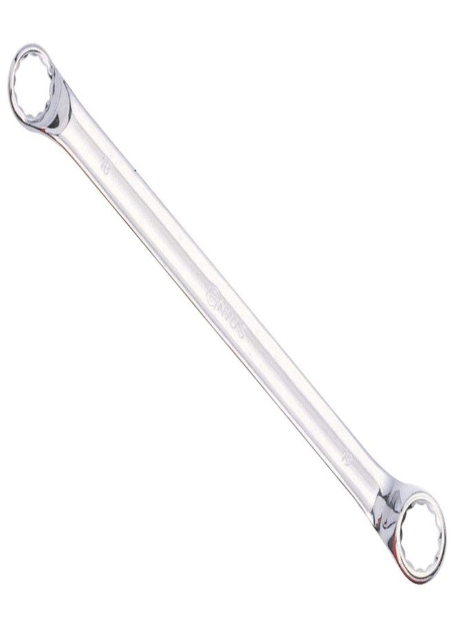 جينيوس تولز مفتاح حلقي مزدوج الإزاحة 751618 من جينيوس تولز، مقاس 1/2 بوصة × 9/16 بوصة - Image 1