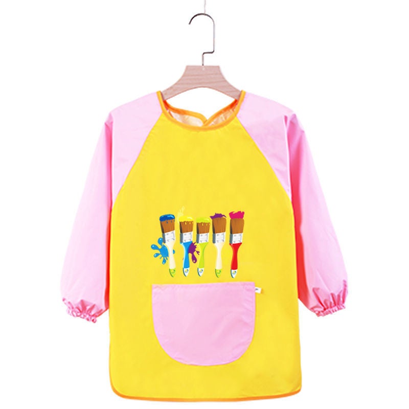 Children'S Cover Clothes Waterproof Apron Painting Clothes Kindergarten Printing Cover Clothes Studio Printing Waterproof Clothes For Boys And Girls - Image 1
