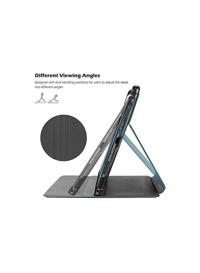 Procases Case For Samsung Galaxy Tab A8 Case 10.5 Inch 2022 (Sm-X200 Sm-X205 Sm-X207), Slim Protective Standing Case Smart Folio Cover For Galaxy Tab A8 2022 10.5” -Teal - Image 2