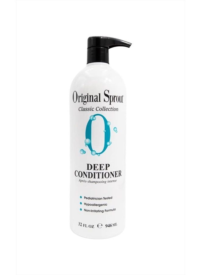 Original Sprout Classic Deep Conditioner for Dry or Damaged Hair, For Baby's, Toddlers, Kids, Teens, and Adult Women & Men, For All Hair Types including Curly, (32 oz/Ounce) - Image 1