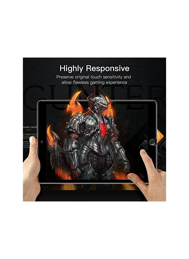 JETech Privacy Screen Protector for iPad 10.2-Inch (9th/8th/7th Generation, 2021/2020/2019), Anti-Spy Tempered Glass Film, 1 Pack - Image 5