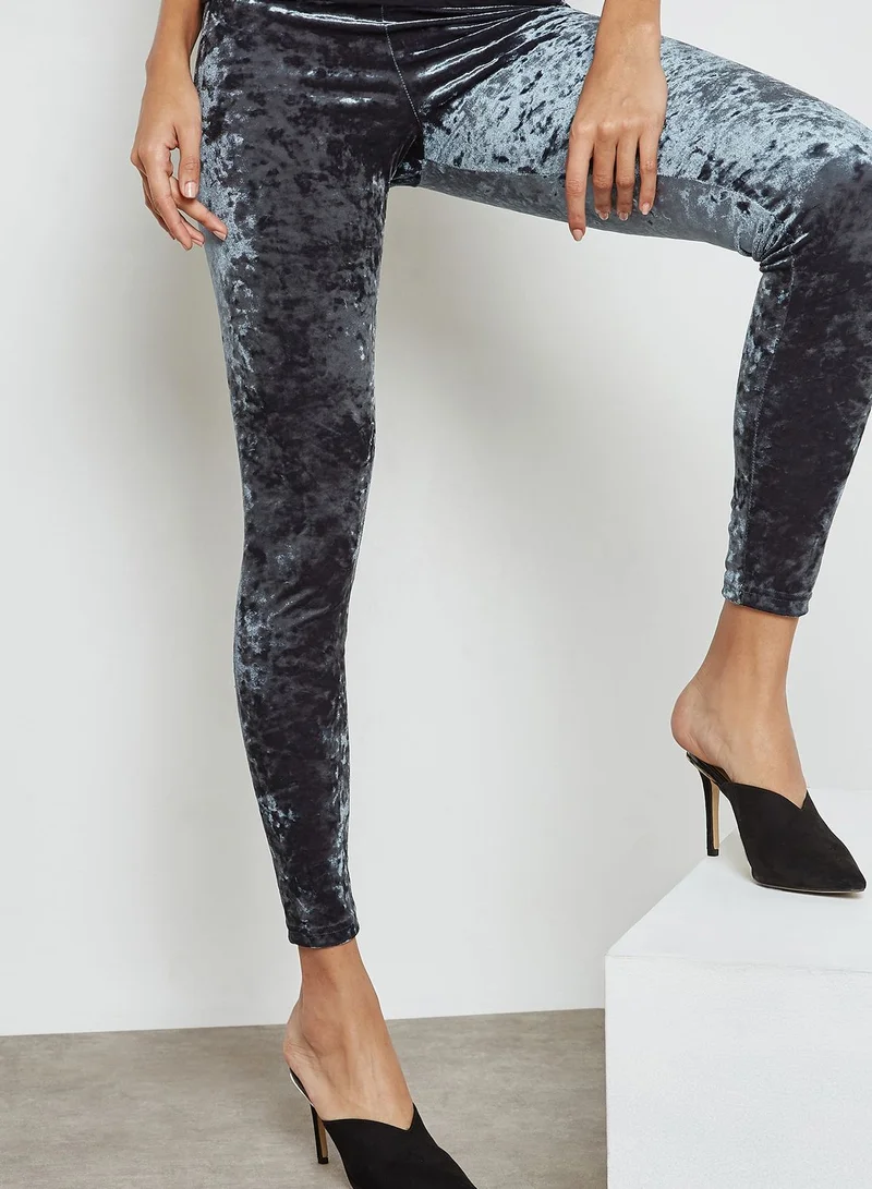 DOROTHY PERKINS Crushed Velvet Leggings