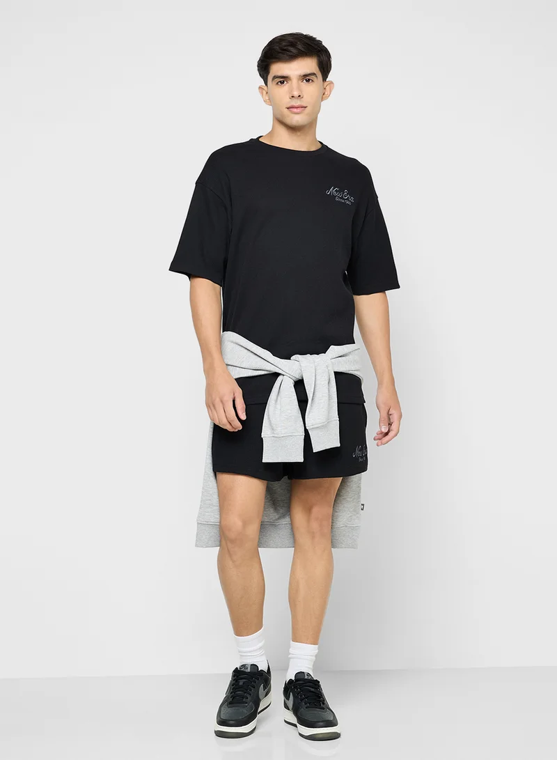 NEW ERA Waffle Oversized T-Shirt