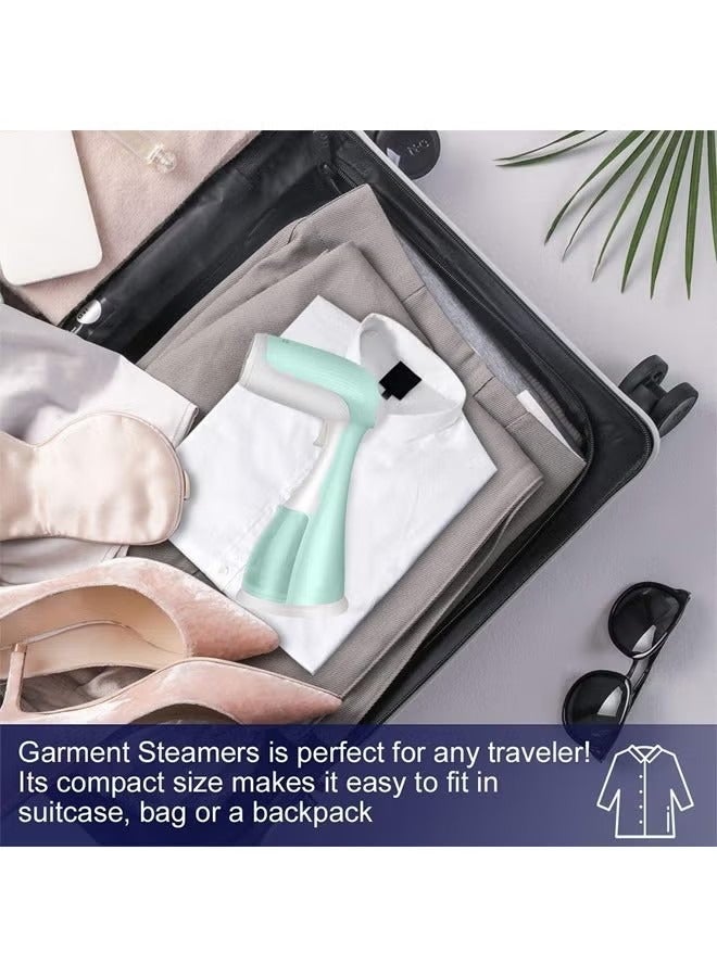 Garment Steamer Iron,High-Power Handheld Garment Steamer Clothes Steamer Portable Steam Iron 30s Fast Heat-up Ironing Wrinkle Remover -1500W 300ML