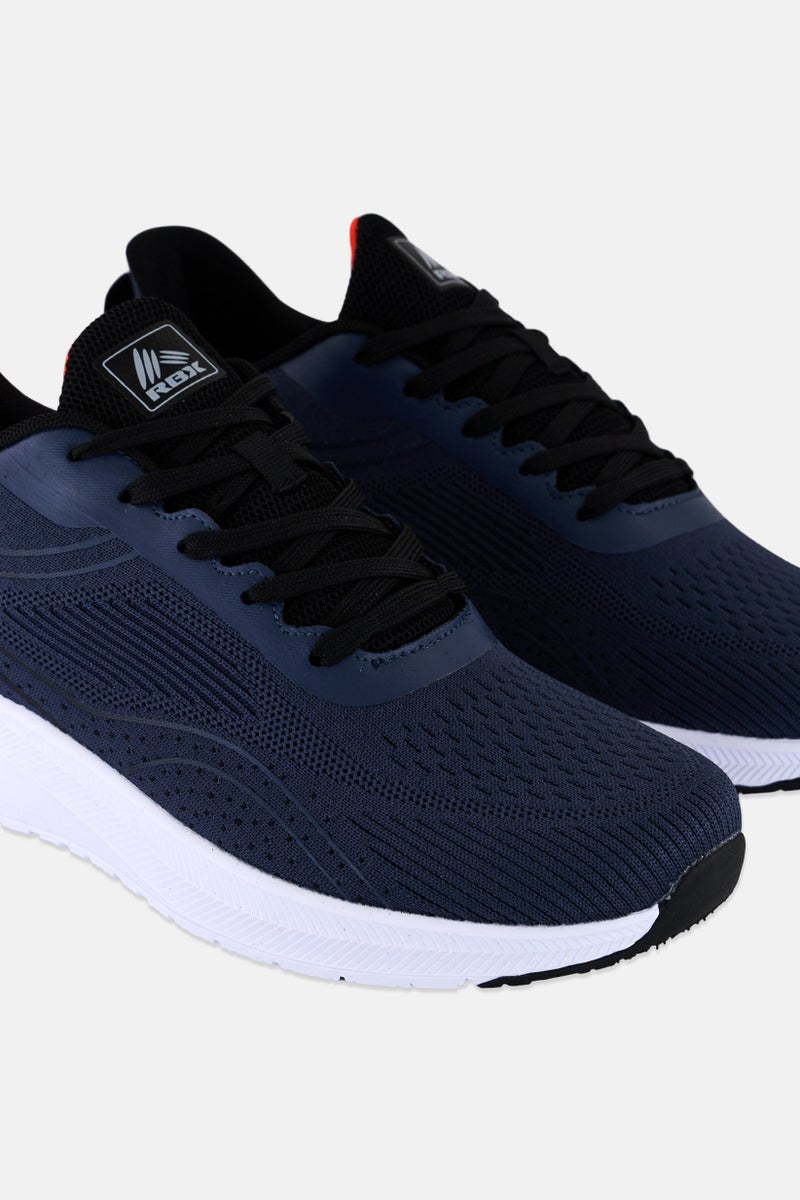 RBX Men Lace Up Hiking Shoes, Navy Blue  - Image 2