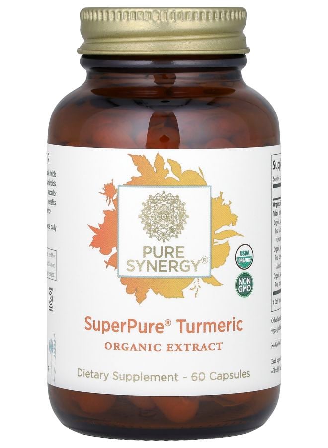Pure Synergy SuperPure Turmeric 60 Capsules