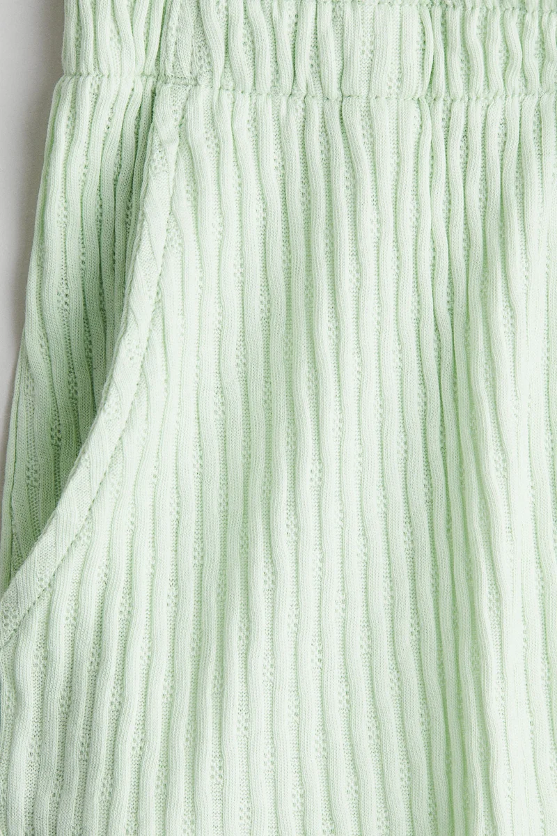 H&M Pointelle jersey shorts