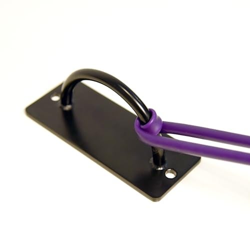 Lifeline Jungle Gym Fitness Suspension Systems and Resistance Training Metal Mounts , Black - Image 4