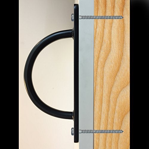 Lifeline Jungle Gym Fitness Suspension Systems and Resistance Training Metal Mounts , Black - Image 5