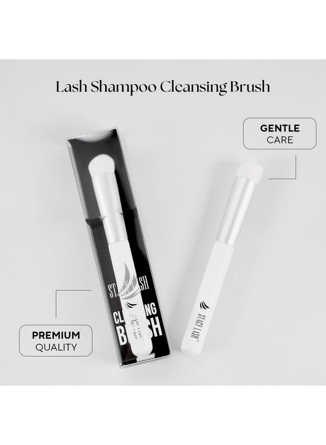Stacy Lash Eyelash Brush for Cleansing by STACY LASH | Lash Bath Cleaning Brush | Lash Shampoo Brush for Eye Makeup Removing for Lash Extensions &Natural Lashes | Lash Tech Supplies - Image 2