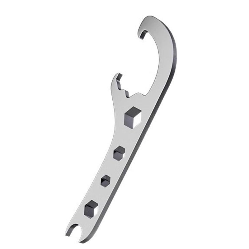 Heavy Duty Metal Can Opener With Wrench Function Portable Lid Lifter Tool - Image 4