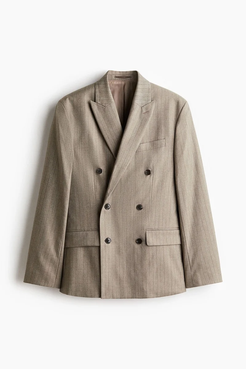 H&M  Regular Fit Double-breasted jacket for Men | Best Price UAE