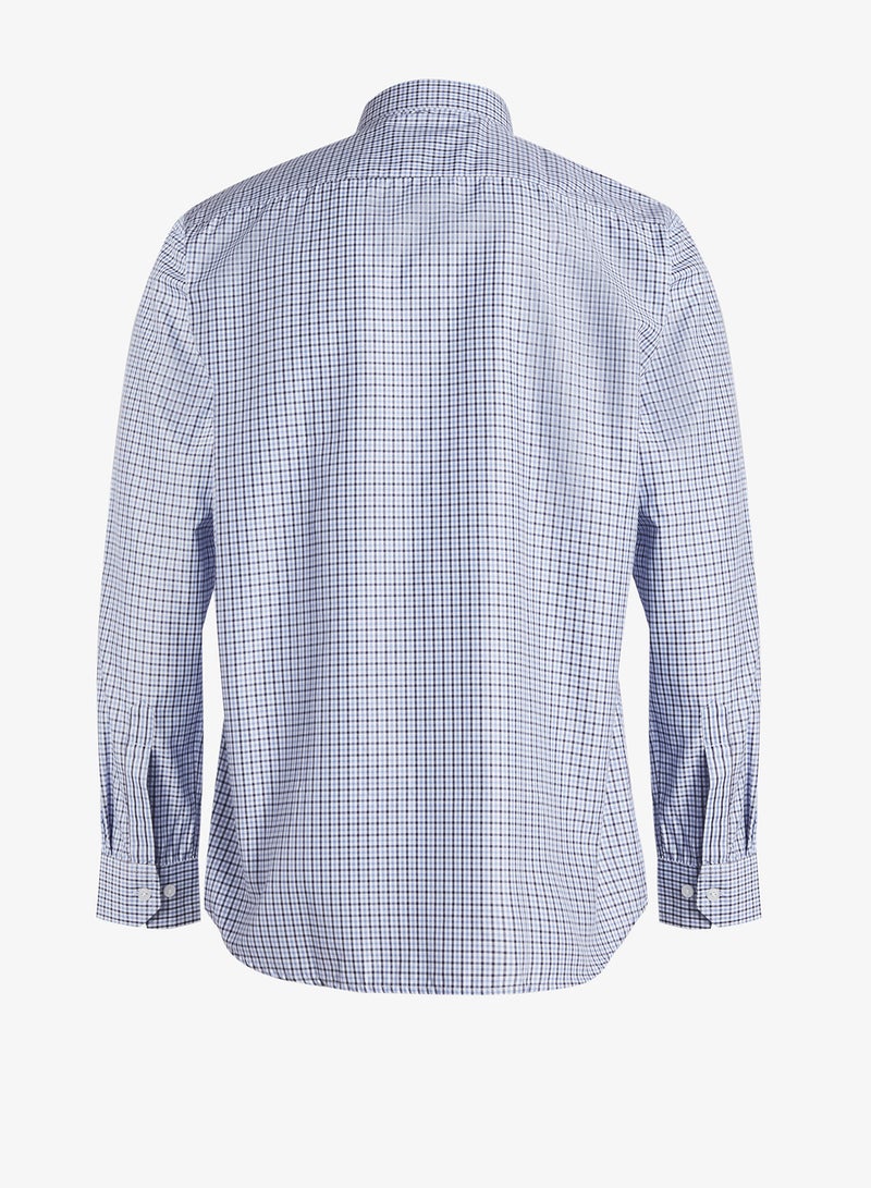 Robert Wood Multi Check Semi Formal Shirt - Image 2