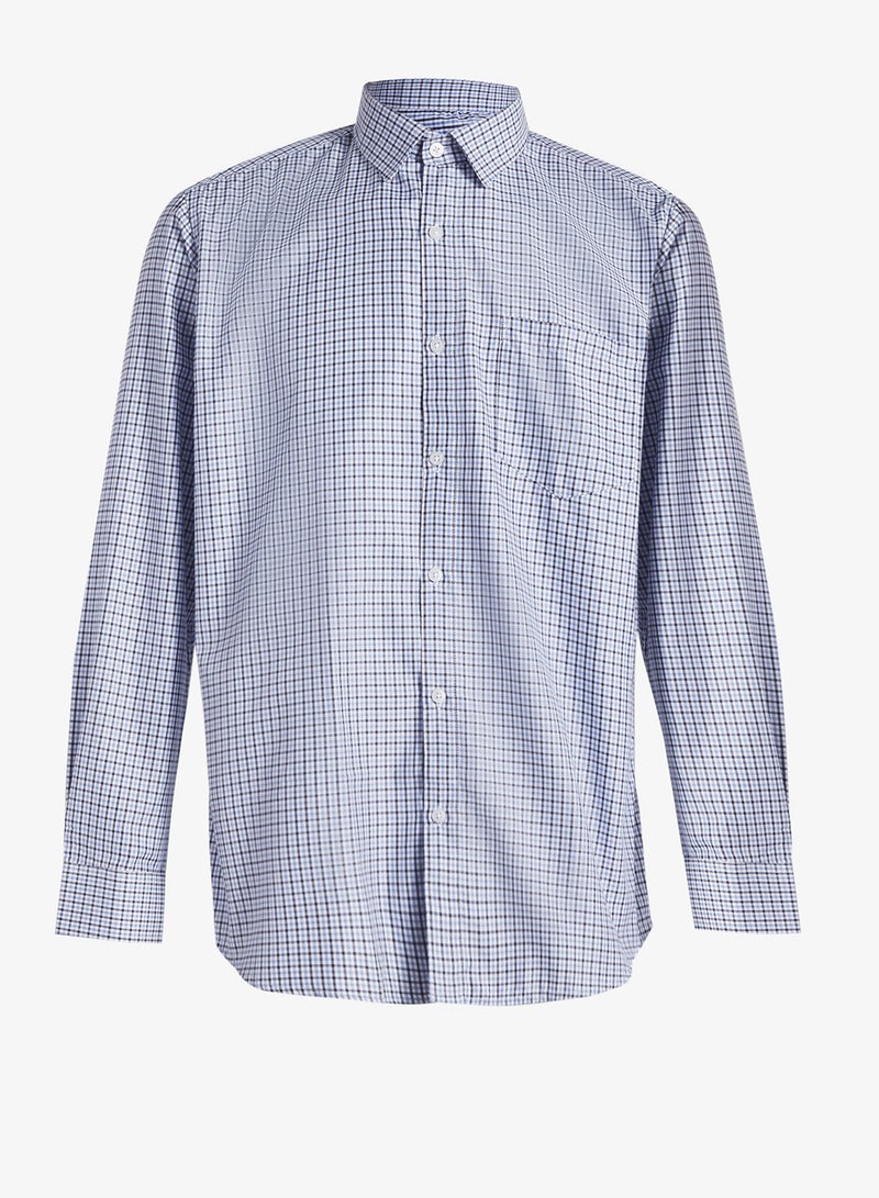 Robert Wood Multi Check Semi Formal Shirt - Image 1