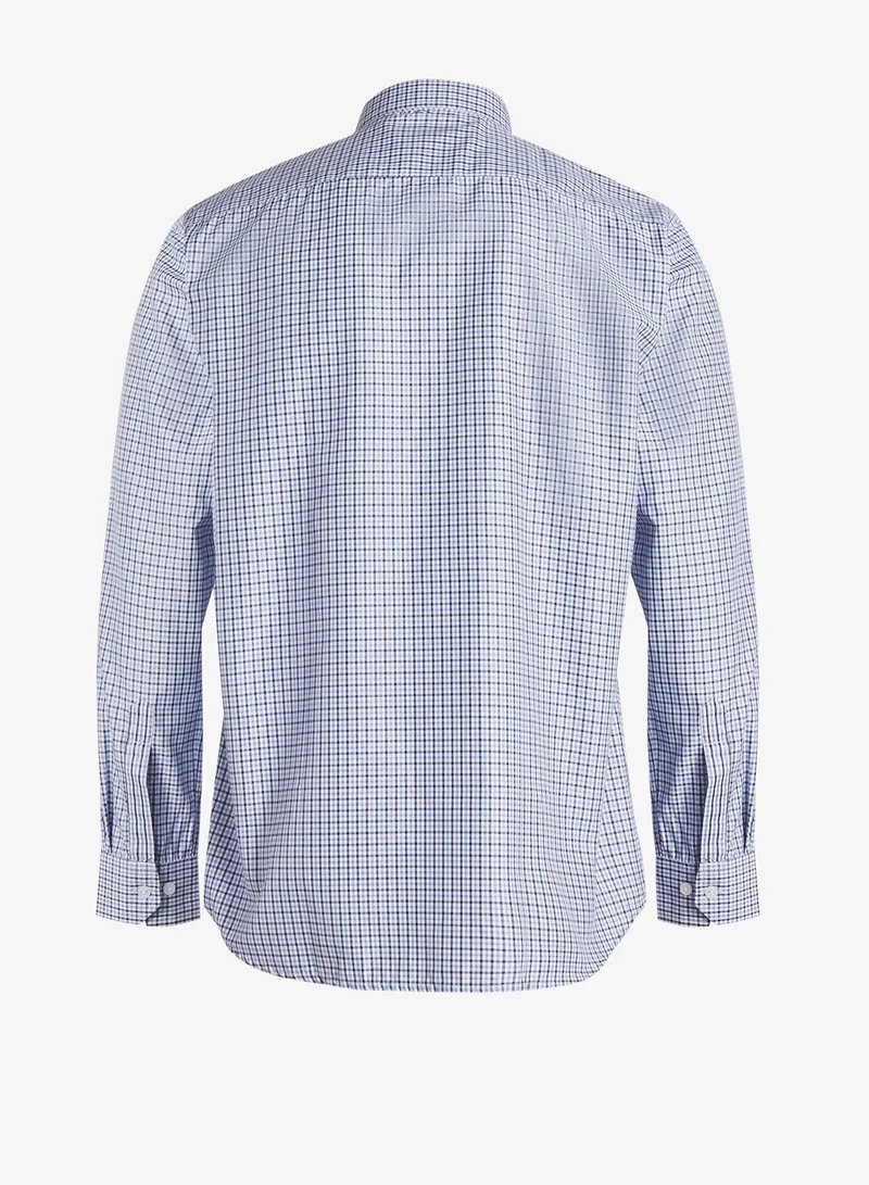 Robert Wood Multi Check Semi Formal Shirt