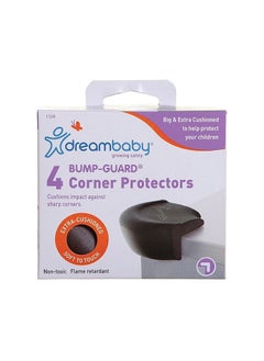 dreambaby Dreambaby - Bump-Guard Corner Protectors Brown 4 Packs - G1349  - Image 1