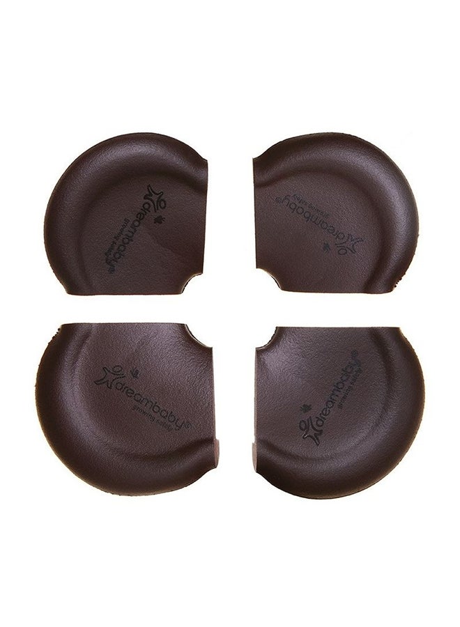 dreambaby Dreambaby - Bump-Guard Corner Protectors Brown 4 Packs - G1349  - Image 3