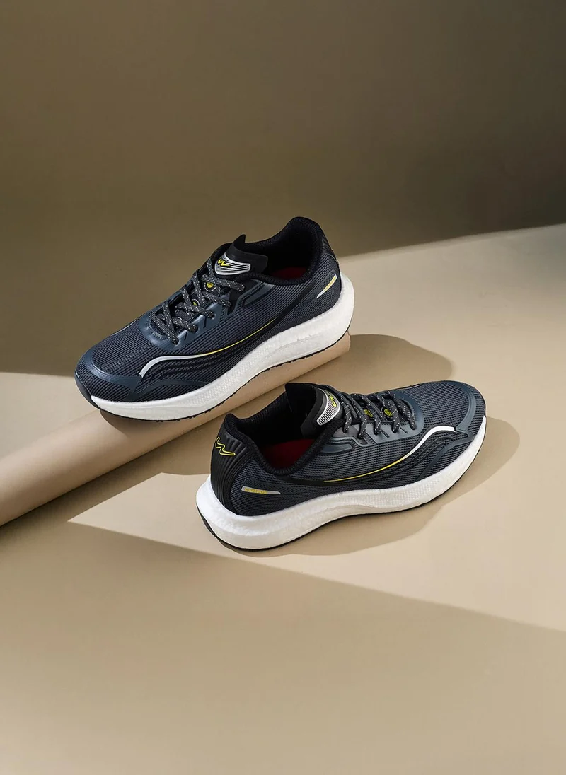 Campus Dark Grey Men Jarvis Yoga Max Lace-Up Running Shoes-Dark Grey for Men | Best Price UAE