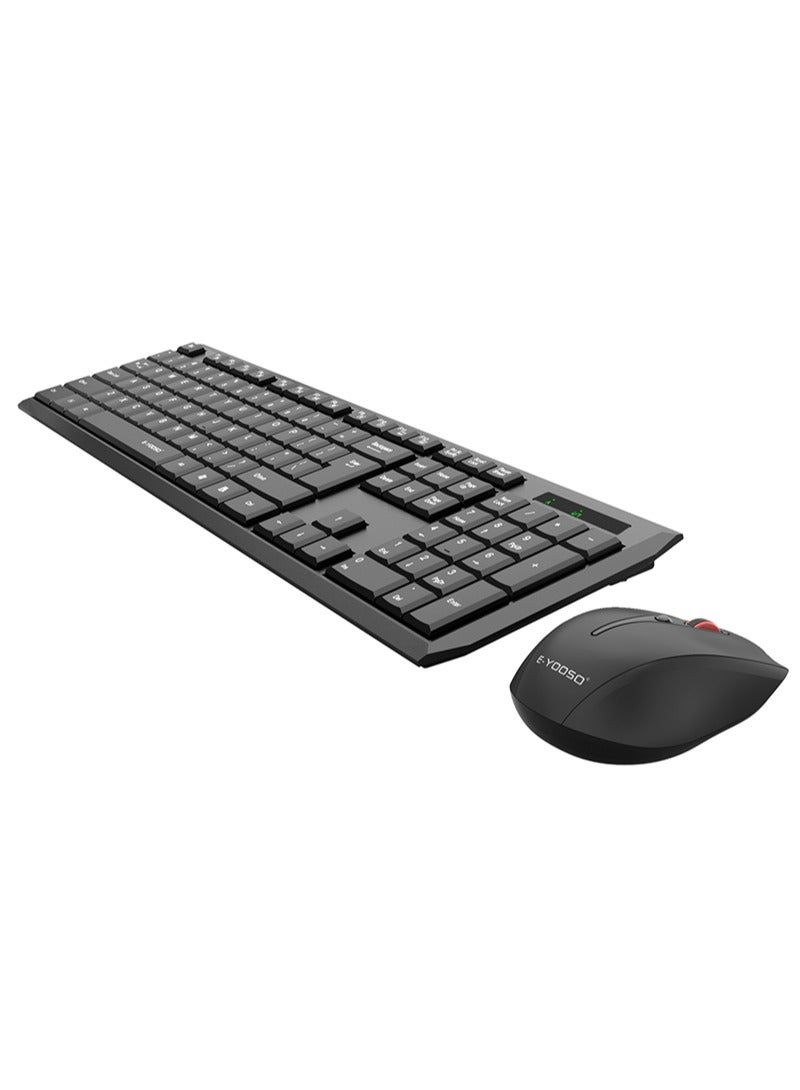 E-YOOSO E-710 Bluetooth Wireless Keyboard and Mouse Set for Office Work - Image 2