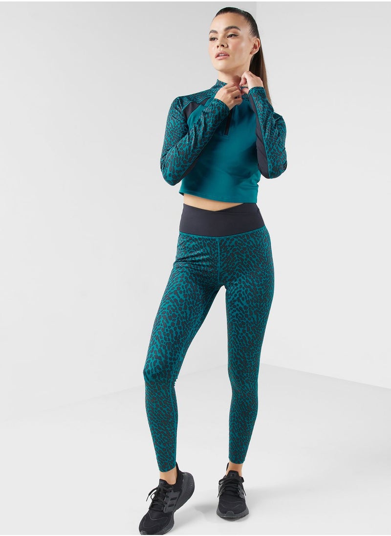 SKECHERS - Dvf Gosculpt Wrap Waist Print Leggings - Image 1