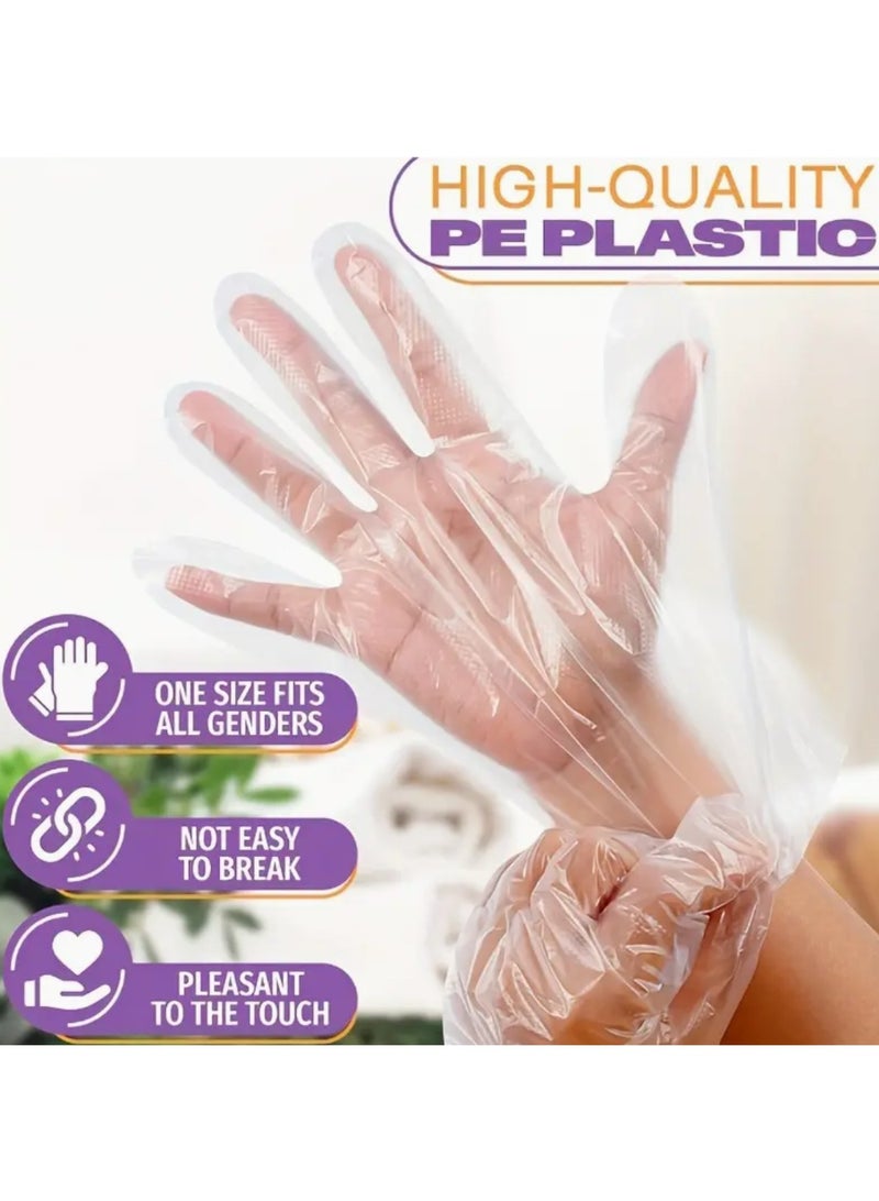 200pcs Disposable Gloves Disposable Gloves for Kitchen, Catering And Household Dishwashing And Cleaning, Household Cleaning Gloves - Image 4