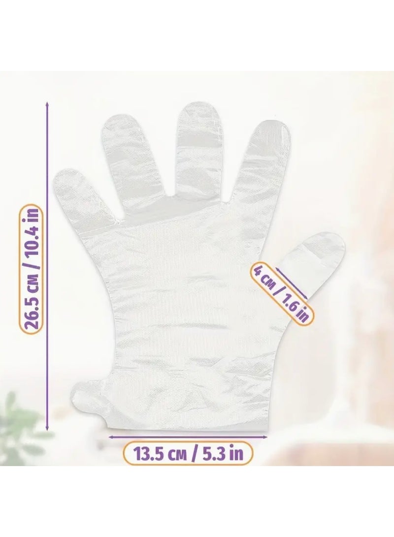 200pcs Disposable Gloves Disposable Gloves for Kitchen, Catering And Household Dishwashing And Cleaning, Household Cleaning Gloves - Image 2