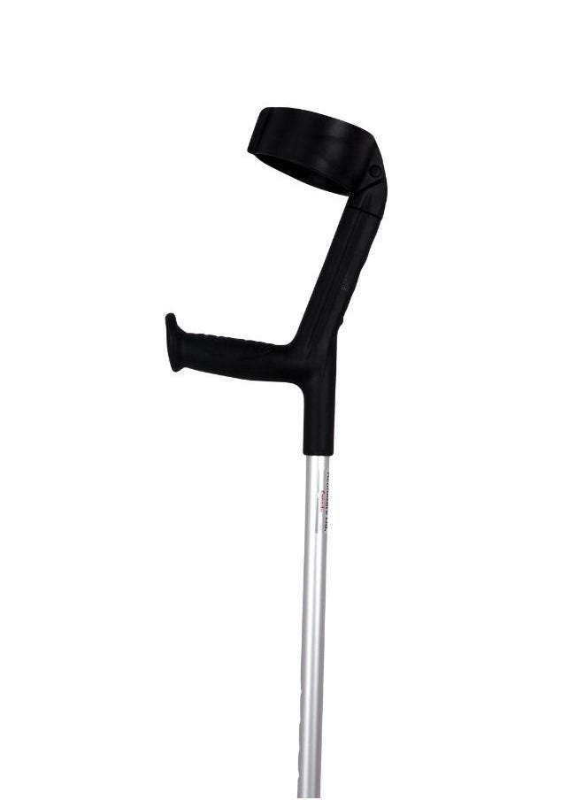3W Healthcare - 3W Elbow Crutch - Single, Walking Stick Adjustable Height Wrist Handle, Mobility Aids Support Legs suitable for adults, seniors, and individuals with bone fractures - Image 1