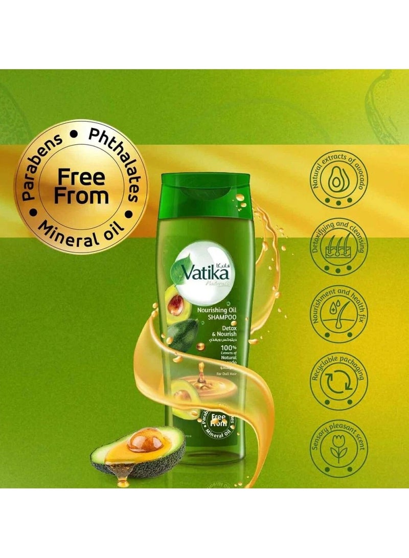 فاتيكا شامبو زيت مغذي متعدد الألوان بخلاصة الأفوكادو 425 مل - Image 2