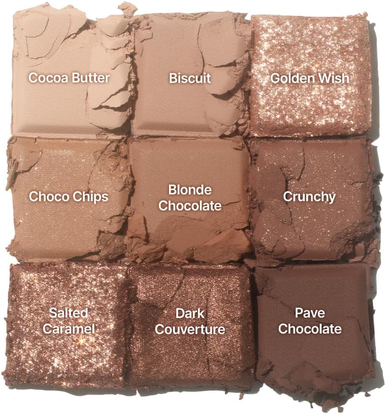 DASIQUE Shadow Palette #11 Chocolate Fudge - 9 Blendable Eye Shadow Shades with Smooth Matte and Shimmer Finishes - Image 5