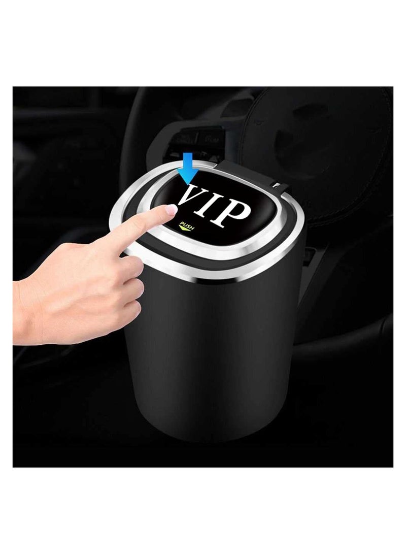 Portable Car Ashtray With LED Light Fits Cup Holder And Air Vent Ash Tray  YD002 - Image 4