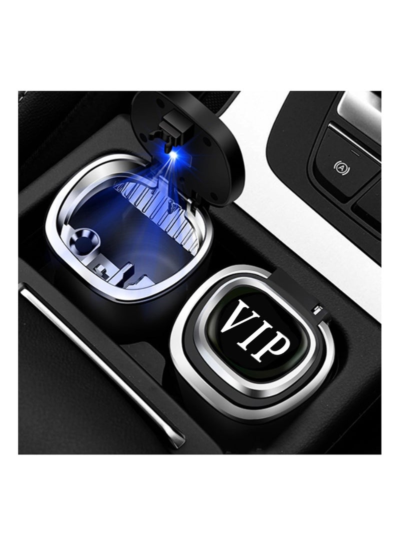 Portable Car Ashtray With LED Light Fits Cup Holder And Air Vent Ash Tray  YD002 - Image 3
