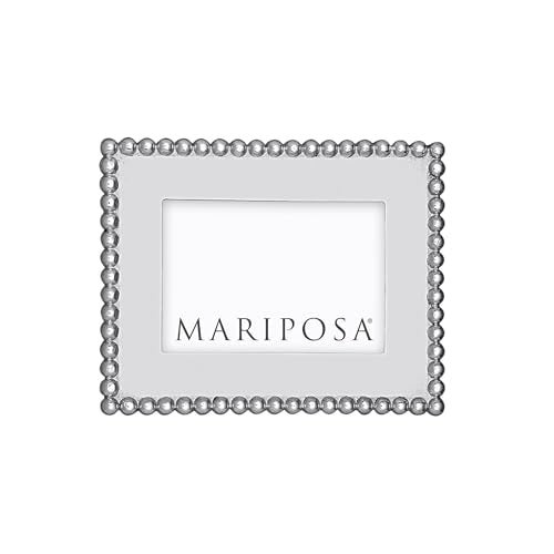Mariposa Pearled Edge 4 x 6 Frame - Image 1