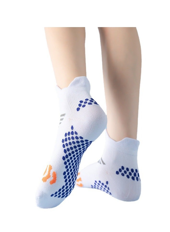 SPORT 4 Pair Medical Short Sports Compression Socks Unisex Cotton Support Socks Men Women Nurse  - Image 4