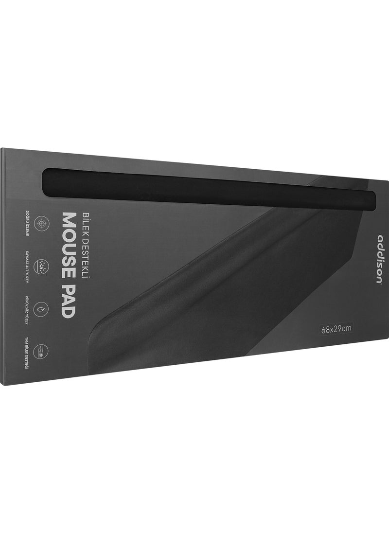 Addison 300523 Professional Gamer Gaming 68X29X3MM Mouse Pad with Wrist Support  - Image 5