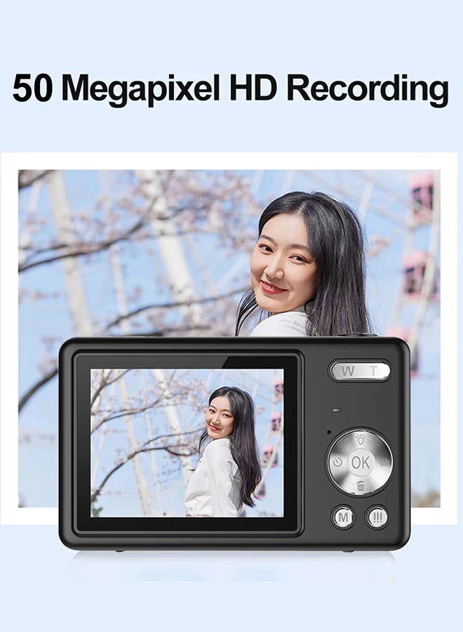 Generic 4K HD 1080P Digital Camera 96MP Autofocus Vlogging Camera 16X Zoom Video Photography Camera 2.4 Inch IPS Screen，with 64G TF Card  - Image 3