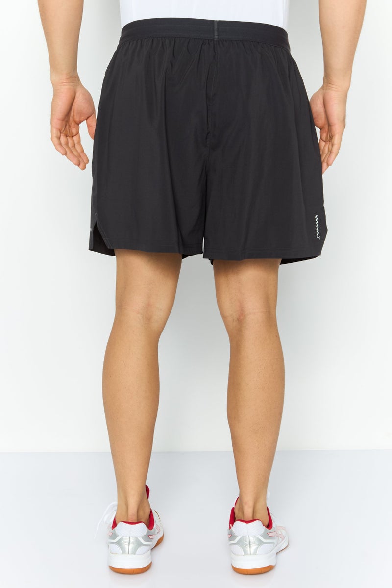 PUMA Men Sportswear Fit Drawstring Training Shorts, Grey - Image 4