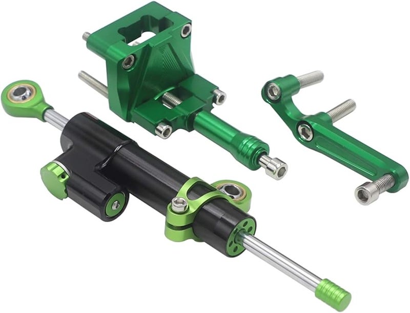 Steering Damper Stabilizer Safety Control Kit For Kawasaki Ninja 300 Motorcycle Color N - Image 5