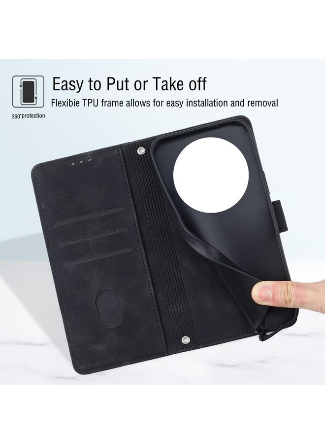 Zaboon Case For Huawei Mate 60 Skin Feel Embossed Leather Phone Case - Image 5