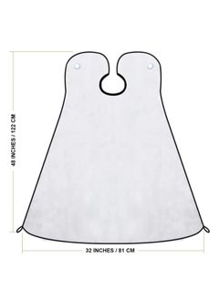 Mobi Lock Beard Shaving Catcher Bib - The Smart Way to Shave - Beard Trimming Apron & Shaving Cape - Perfect Grooming Gift or Men's Birthday Gift - by Mobi Lock  - Image 2
