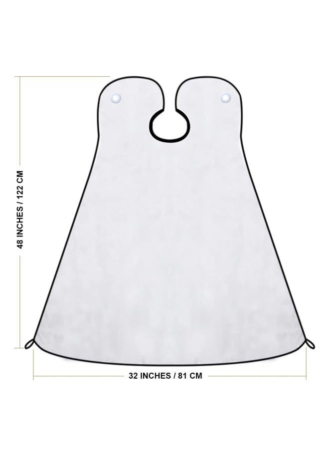 Mobi Lock Beard Shaving Catcher Bib - The Smart Way to Shave - Beard Trimming Apron & Shaving Cape - Perfect Grooming Gift or Men's Birthday Gift - by Mobi Lock - Image 2
